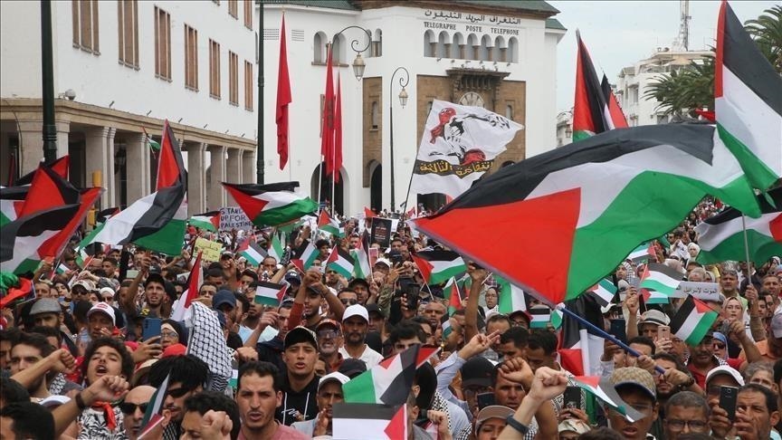 "لن ننسى غزة الأقصى".. مظاهرات بالمغرب ضد حرب الإبادة الإسرائيلية